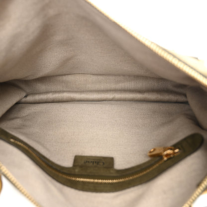 Chloe Suede Calfskin Medium Marcie Satchel Deep Olive 6 of 11