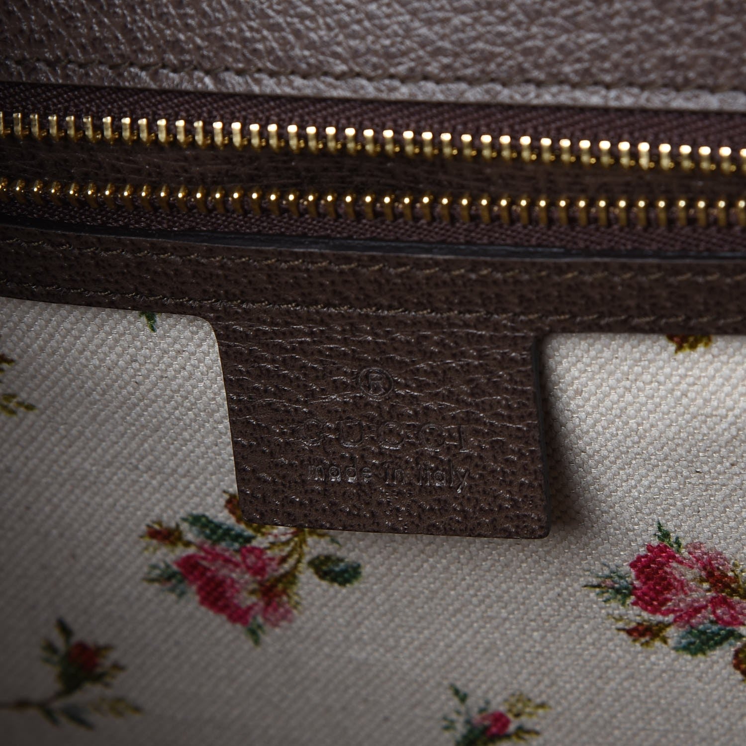 Gucci Calfskin Embroidered Medium Sylvie Top Handle Bag New Acero Multicolor 7 of 8