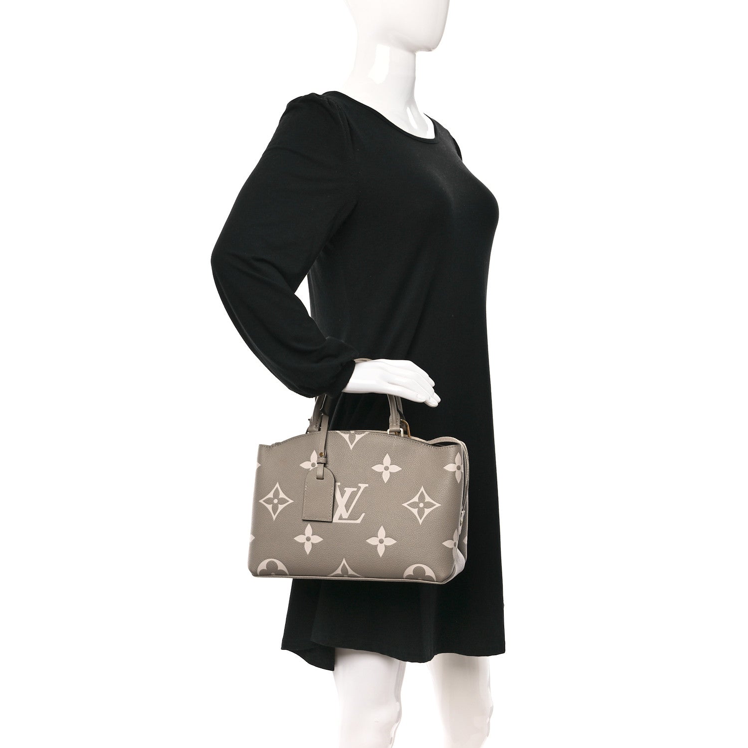 Louis Vuitton Empreinte Monogram Giant Petit Palais Tourterelle Creme 2 of 8