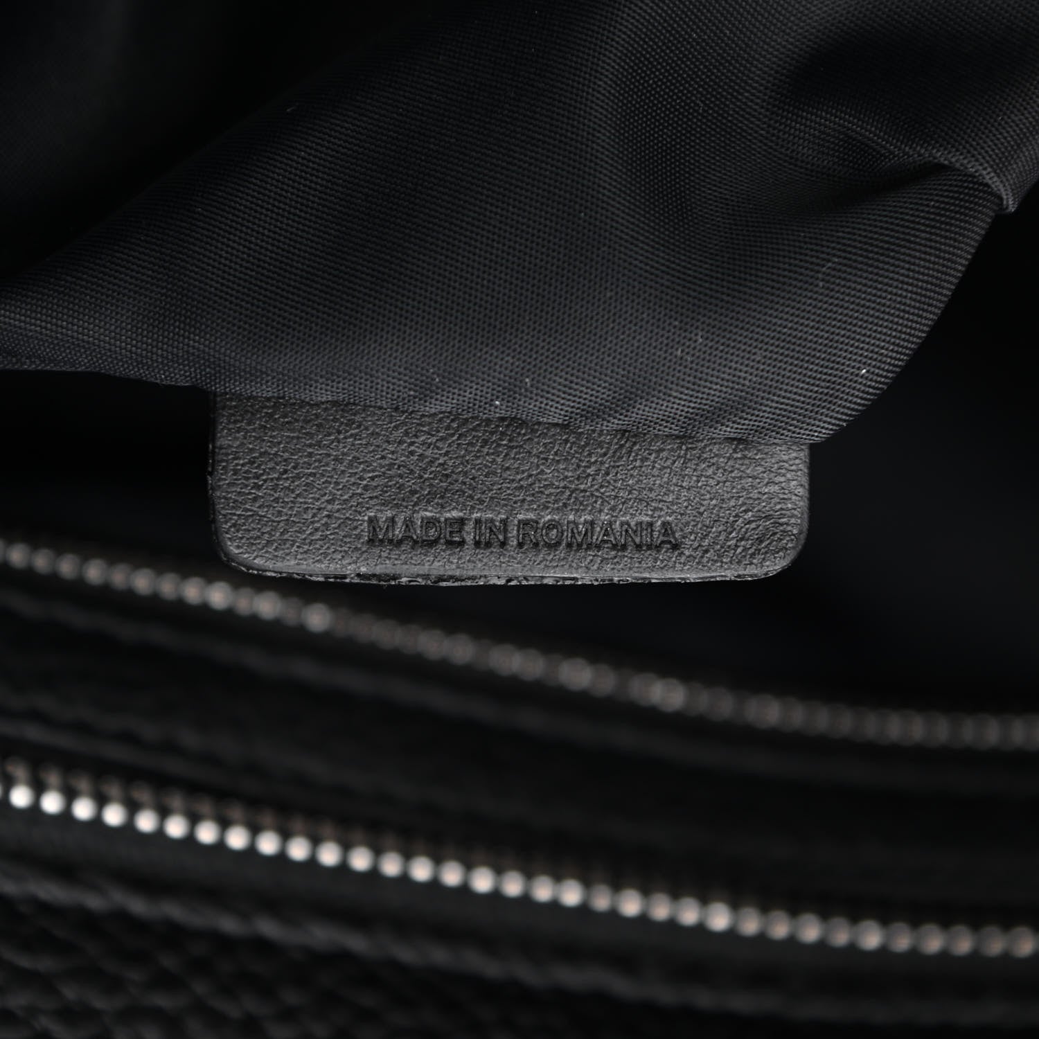 Burberry Calfskin Logo Embossed Medium Ardwell Tote Black 7 of 11