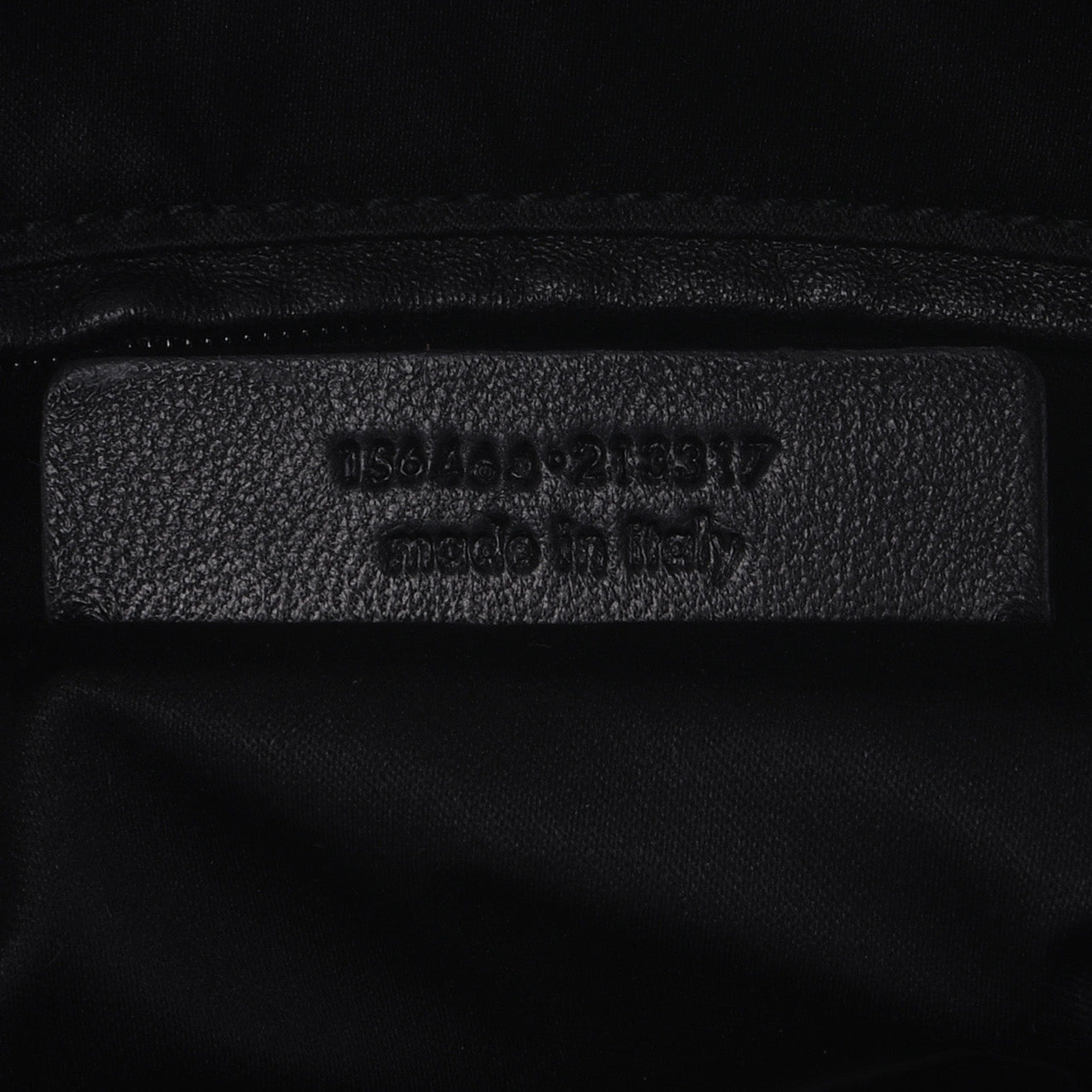 Leather Large Muse Black