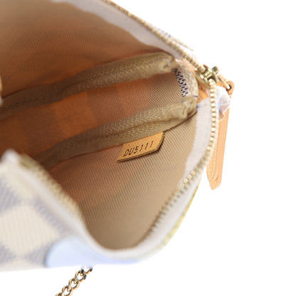 Louis Vuitton Damier Azur Illustre Mini Pochette Accessories 6 of 7