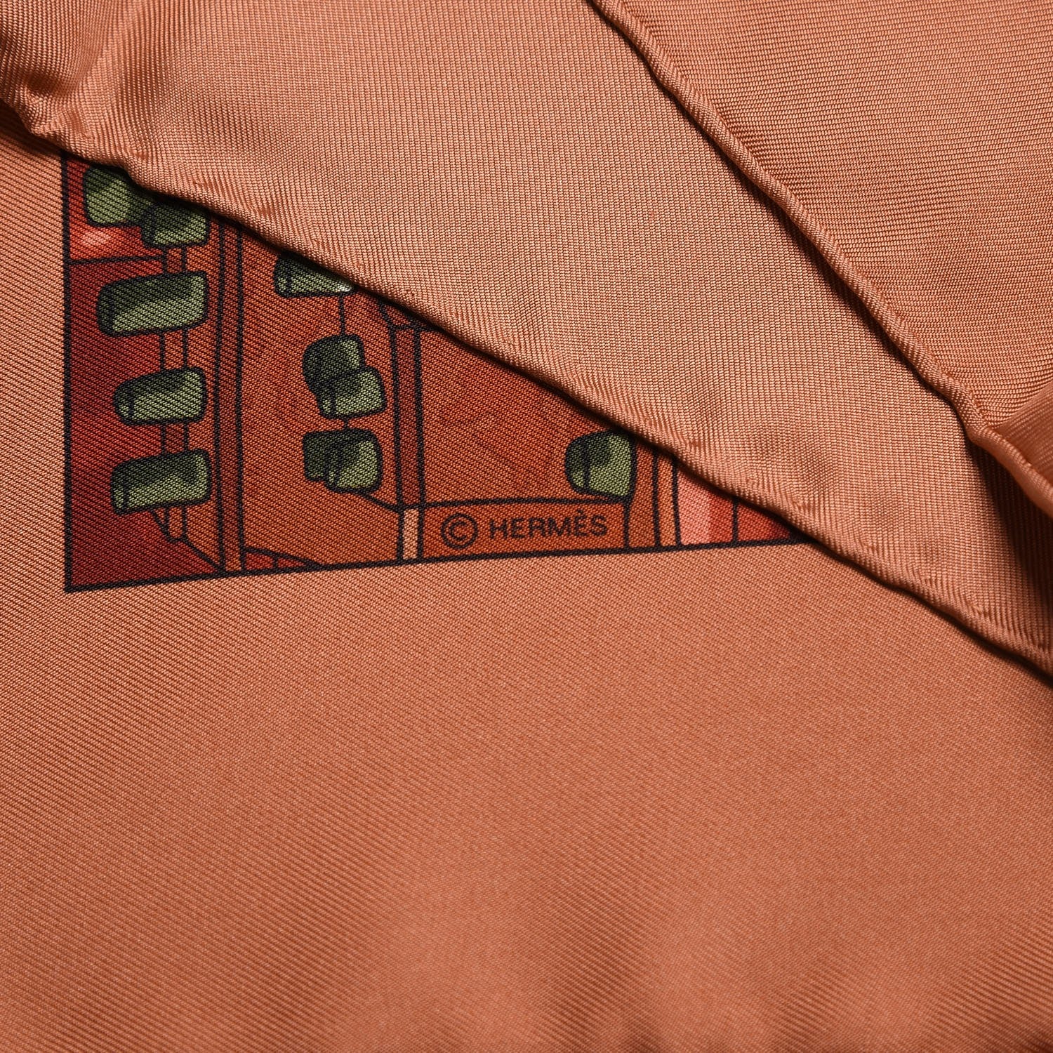 Hermes Silk Les Toits de Paris Scarf 90 5 of 6