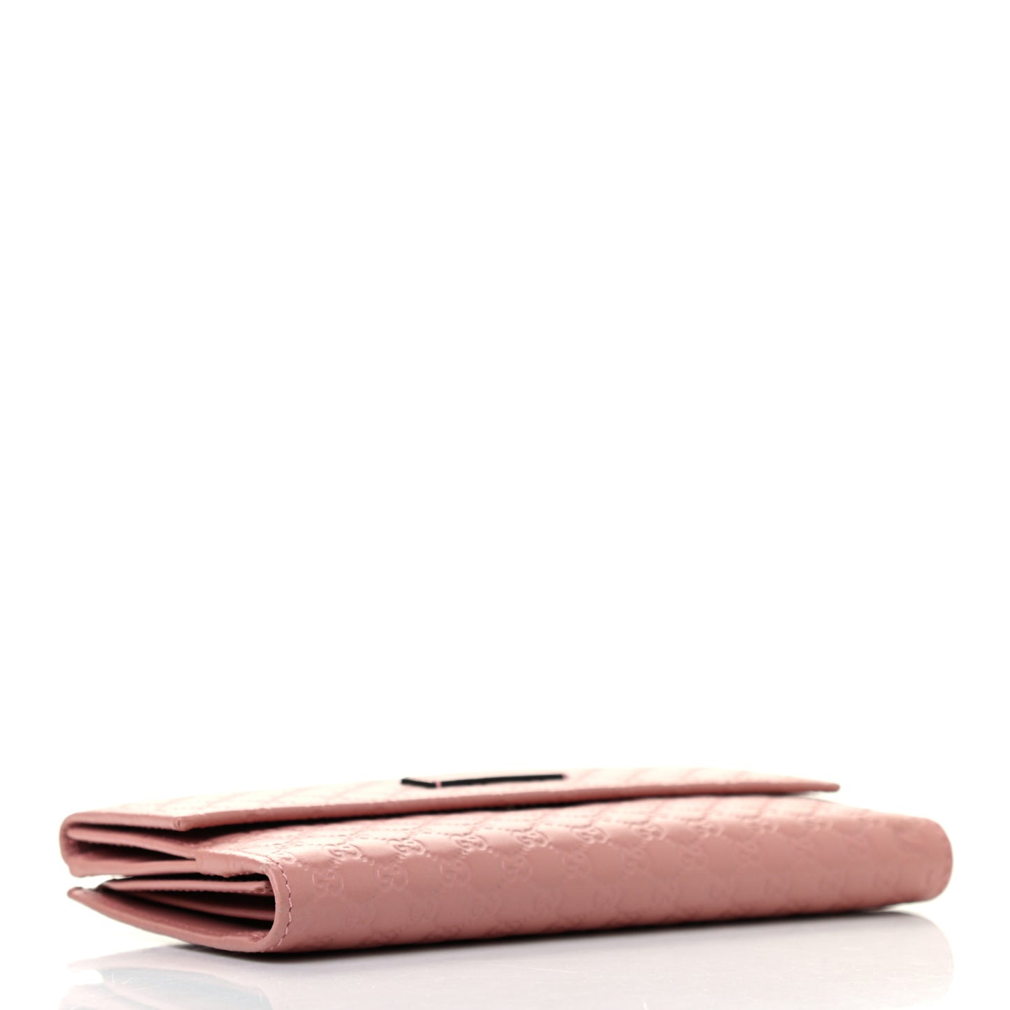 Microguccissima Continental Flap Wallet Soft Pink