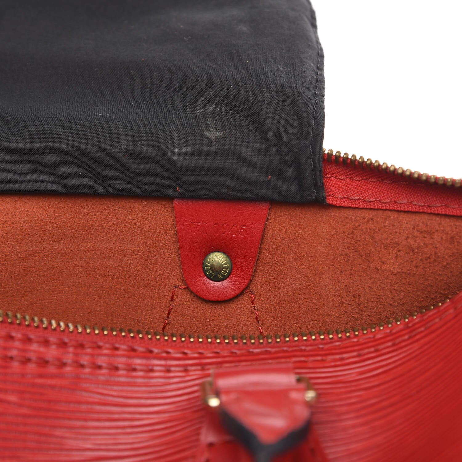 Louis Vuitton Epi Speedy 30 Castillan Red 6 of 17