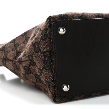 Gucci Monogram Eclipse Tote Dark Brown 9 of 12
