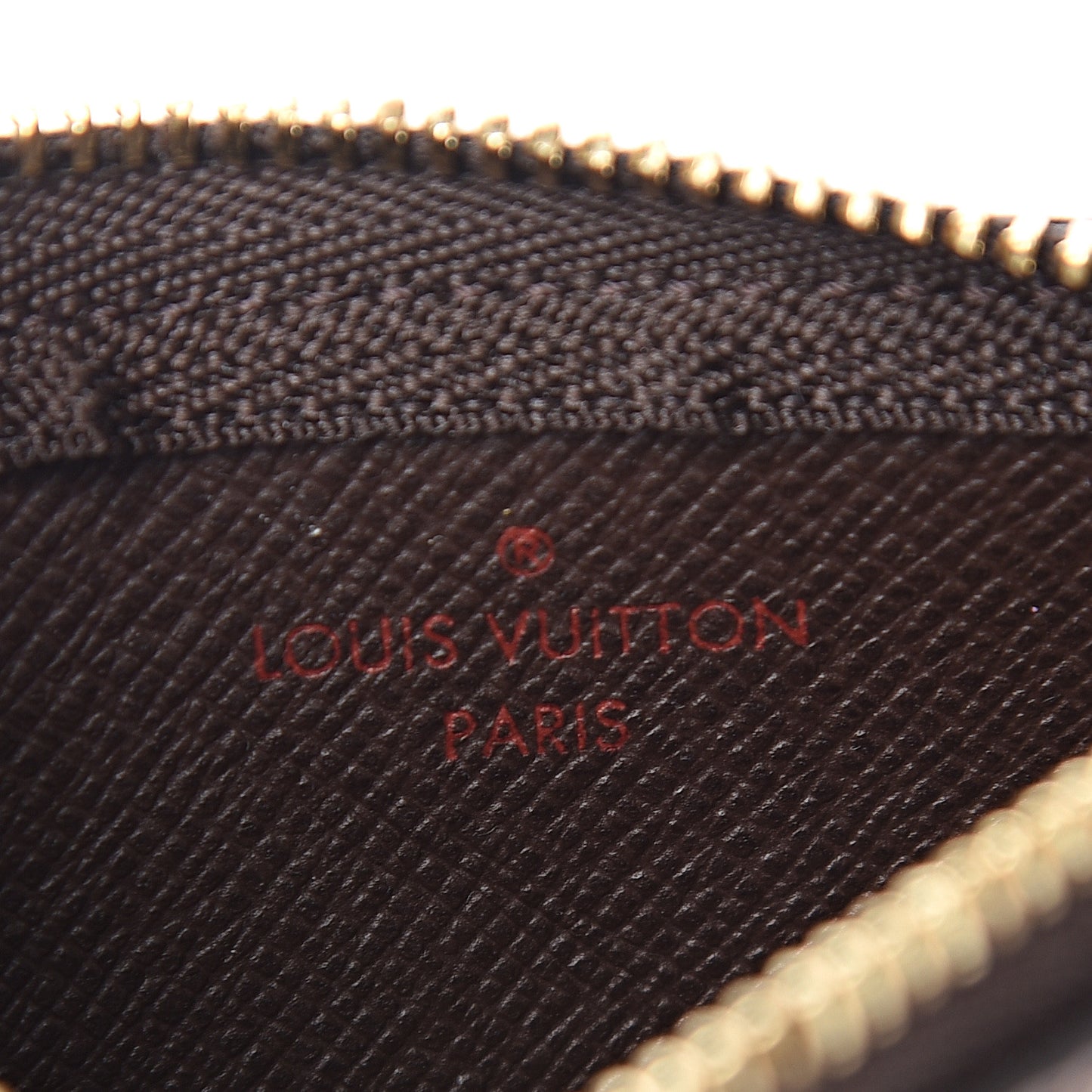 Damier Ebene Key Pouch
