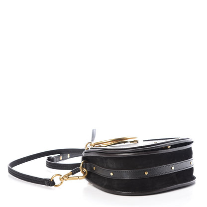 Chloe Calfskin Small Nile Bracelet Bag Black 4 of 8
