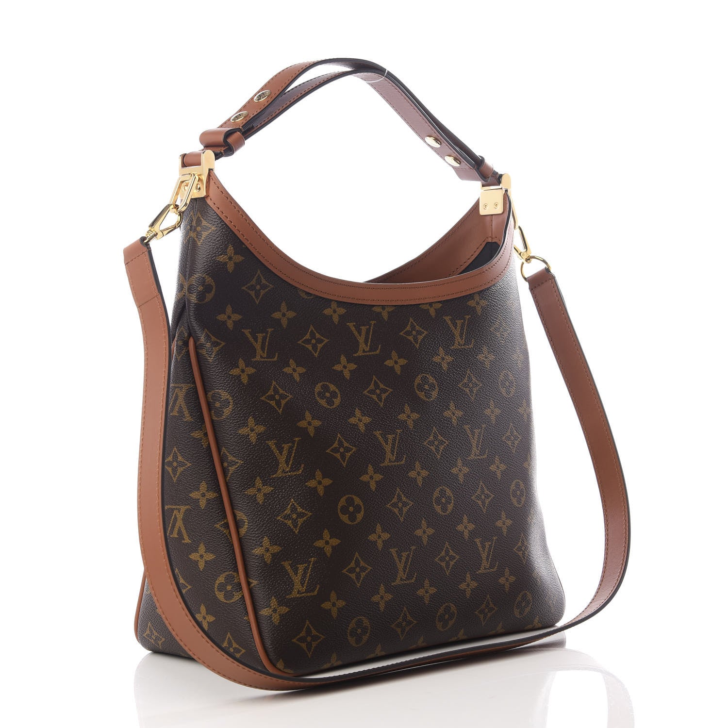 Louis Vuitton Reverse Monogram Dauphine Hobo MM 2 of 8