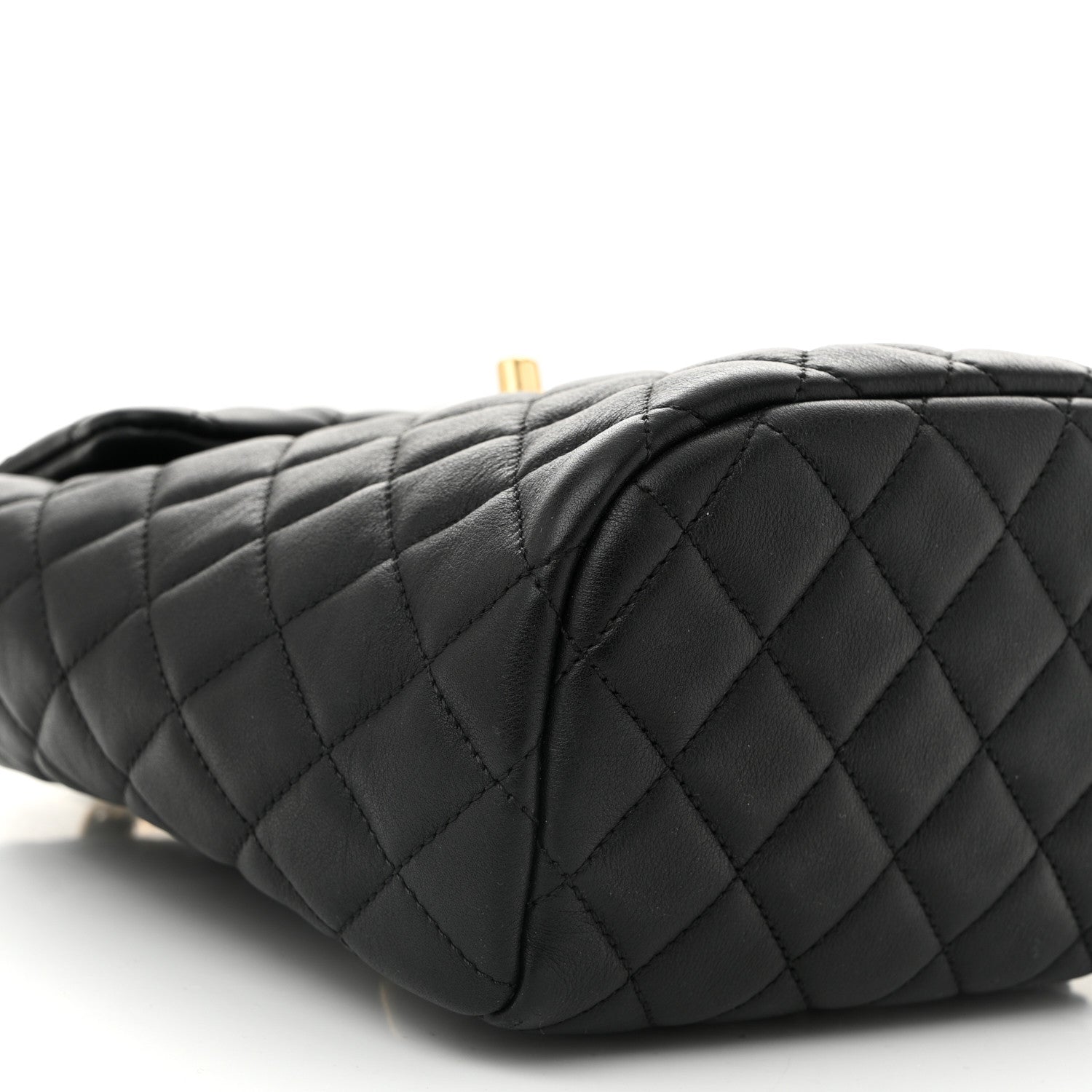 Chanel Calfskin Quilted Mini Urban Spirit Backpack Black 9 of 10