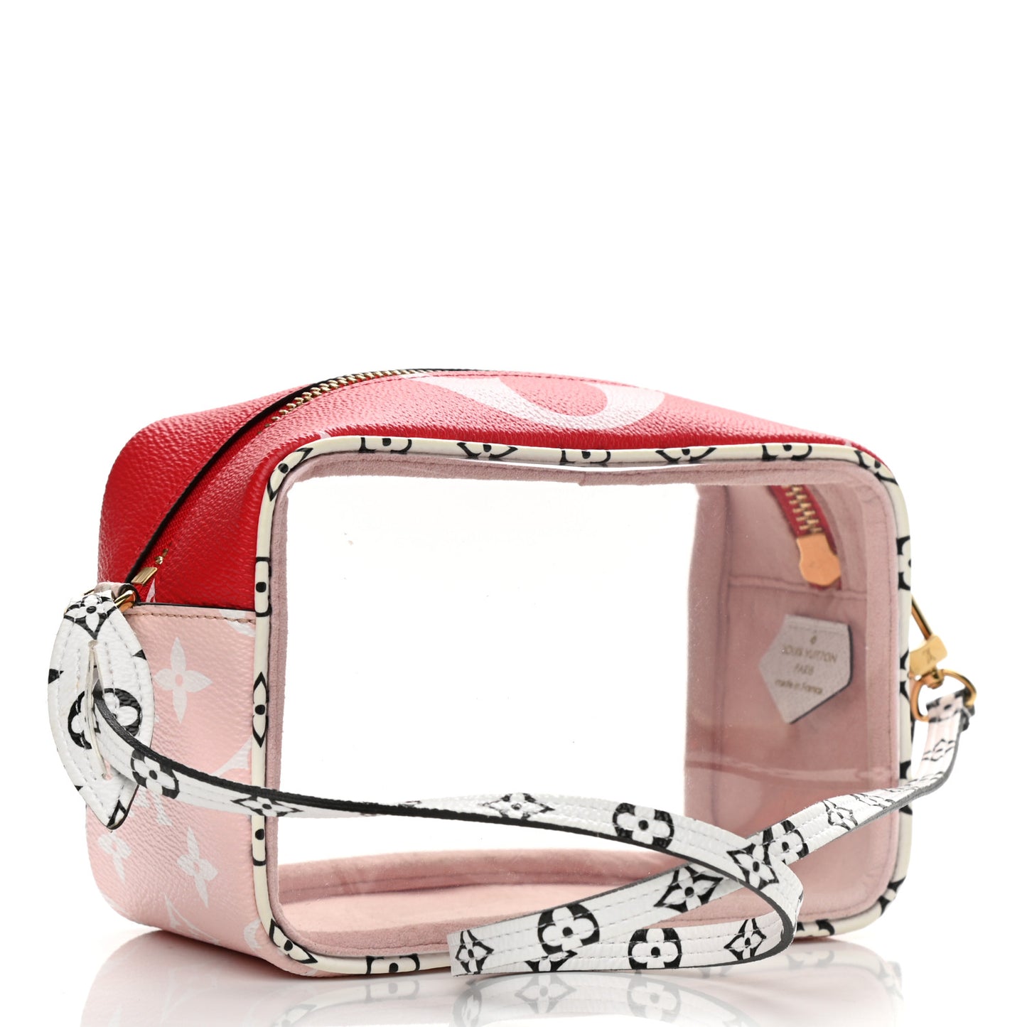 Monogram Giant Beach Pouch Rouge
