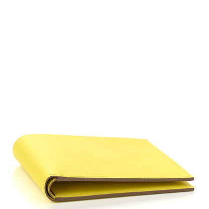 Hermes Swift Citizen Twill Compact Wallet Lime 4 of 8
