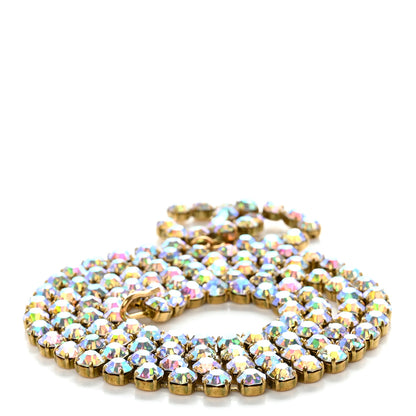 Chanel Iridescent Crystal 1995 Barbie Runway Belt Gold Multicolor 2 of 5