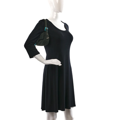 Fendi Jersey Baguette Green 2 of 8