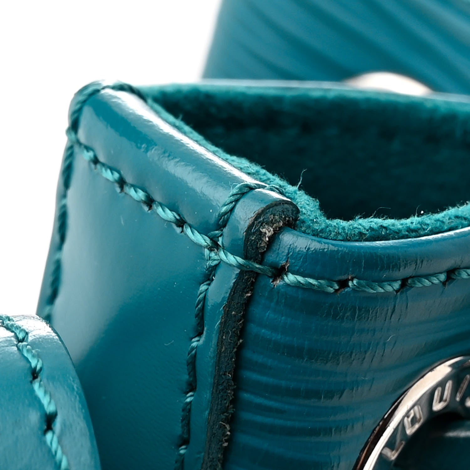 Louis Vuitton Epi Noe BB Cyan 10 of 11