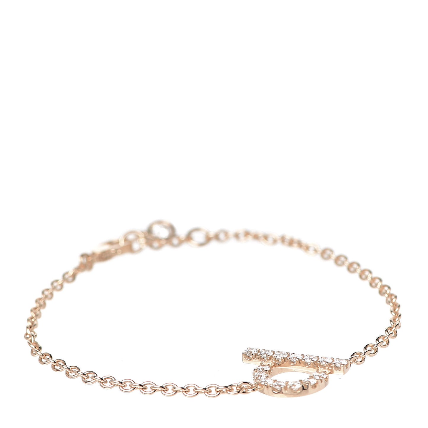 18K Rose Gold Diamond Finesse Bracelet SH