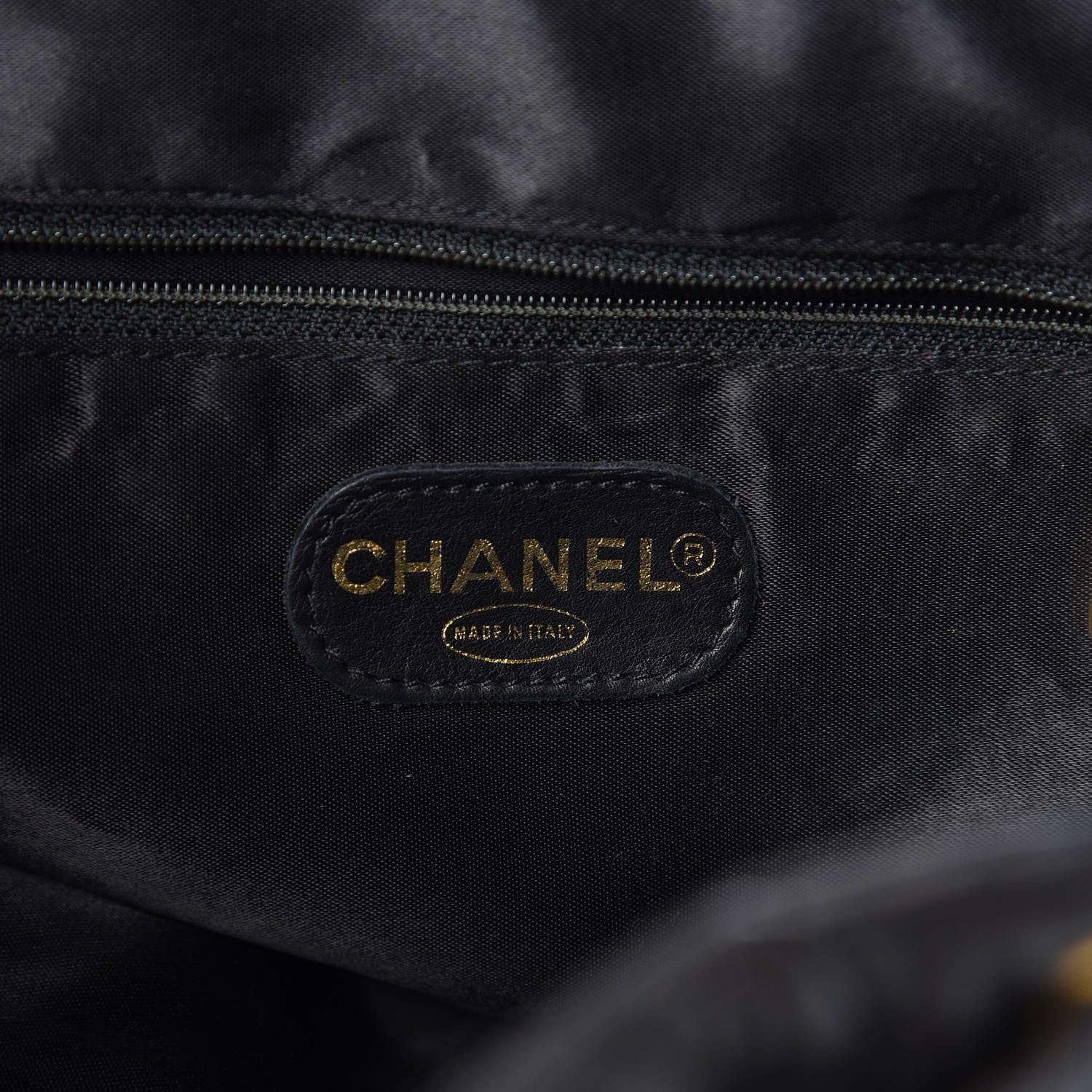 Chanel Lambskin Quilted Backpack Black 6 of 9