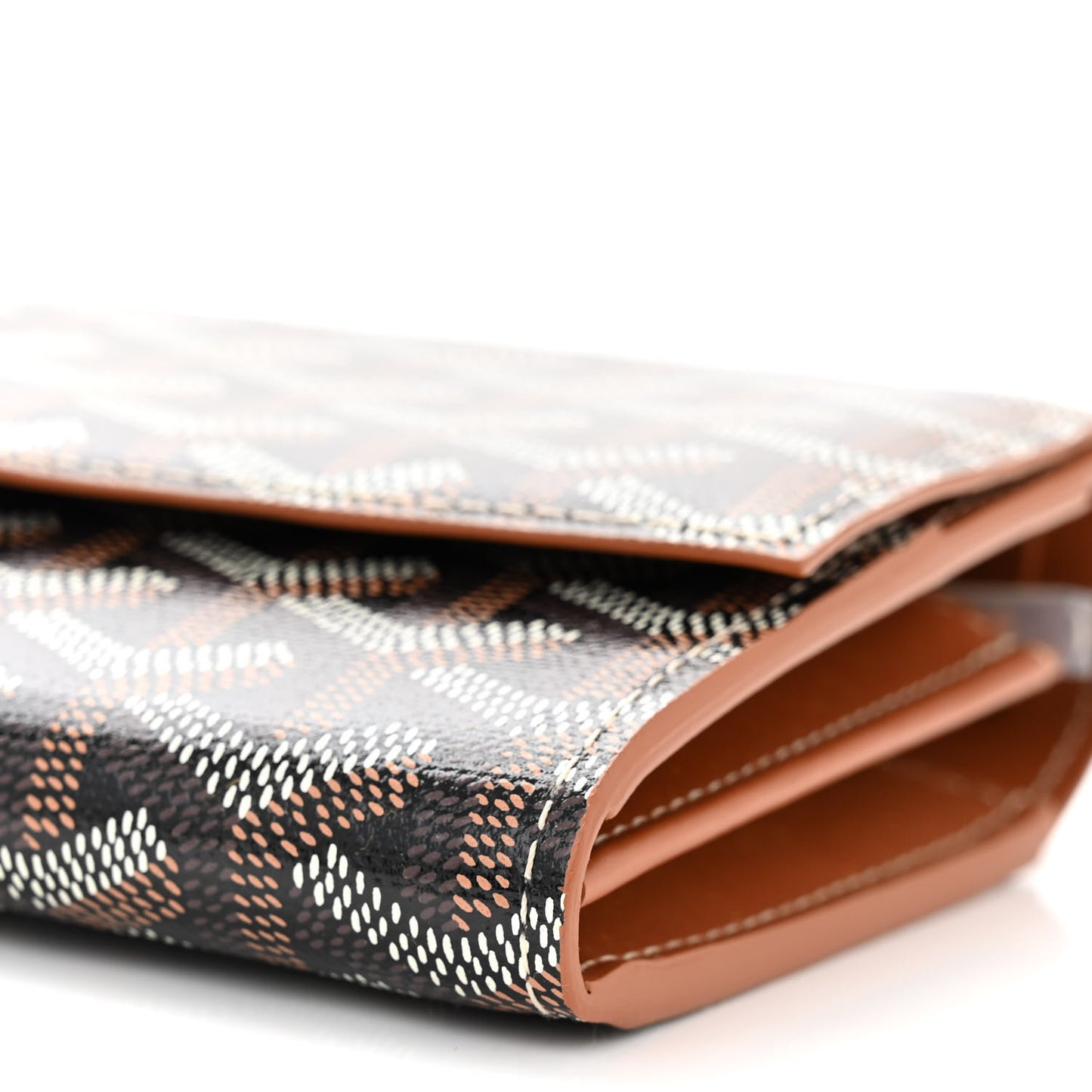 Goyardine Varenne Continental Wallet Black Gold