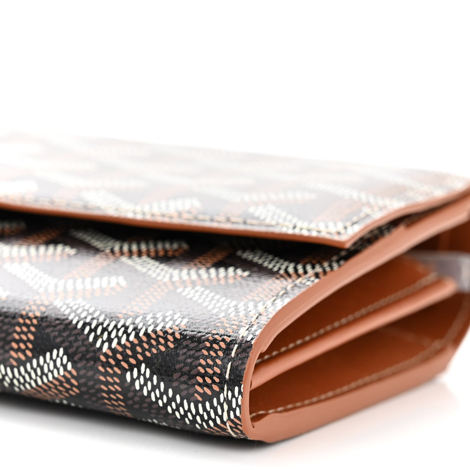 Goyard Goyardine Varenne Continental Wallet Black Gold 8 of 8