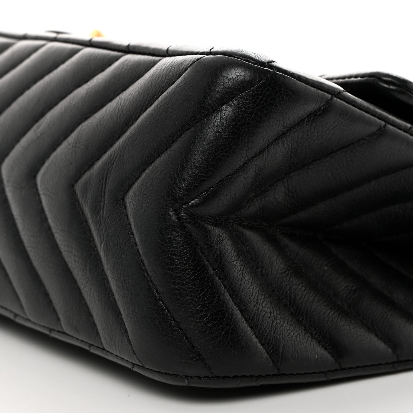 Sheepskin Chevron Quilted 2.55 Reissue 226 Flap Black