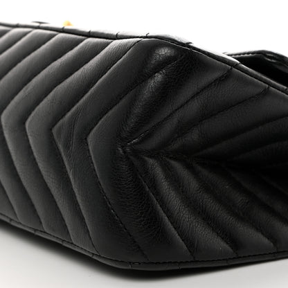 Chanel Sheepskin Chevron Quilted 2.55 Reissue 226 Flap Black 10 of 10
