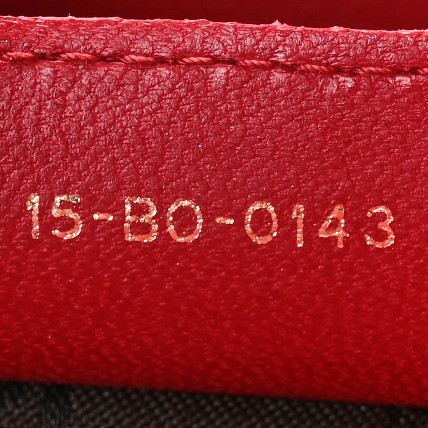 Lambskin Cannage Medium Lady Dior Red