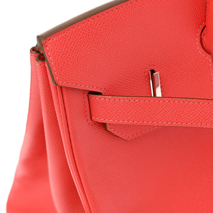 Hermes Epsom Birkin 35 Rose Jaipur 13 of 17