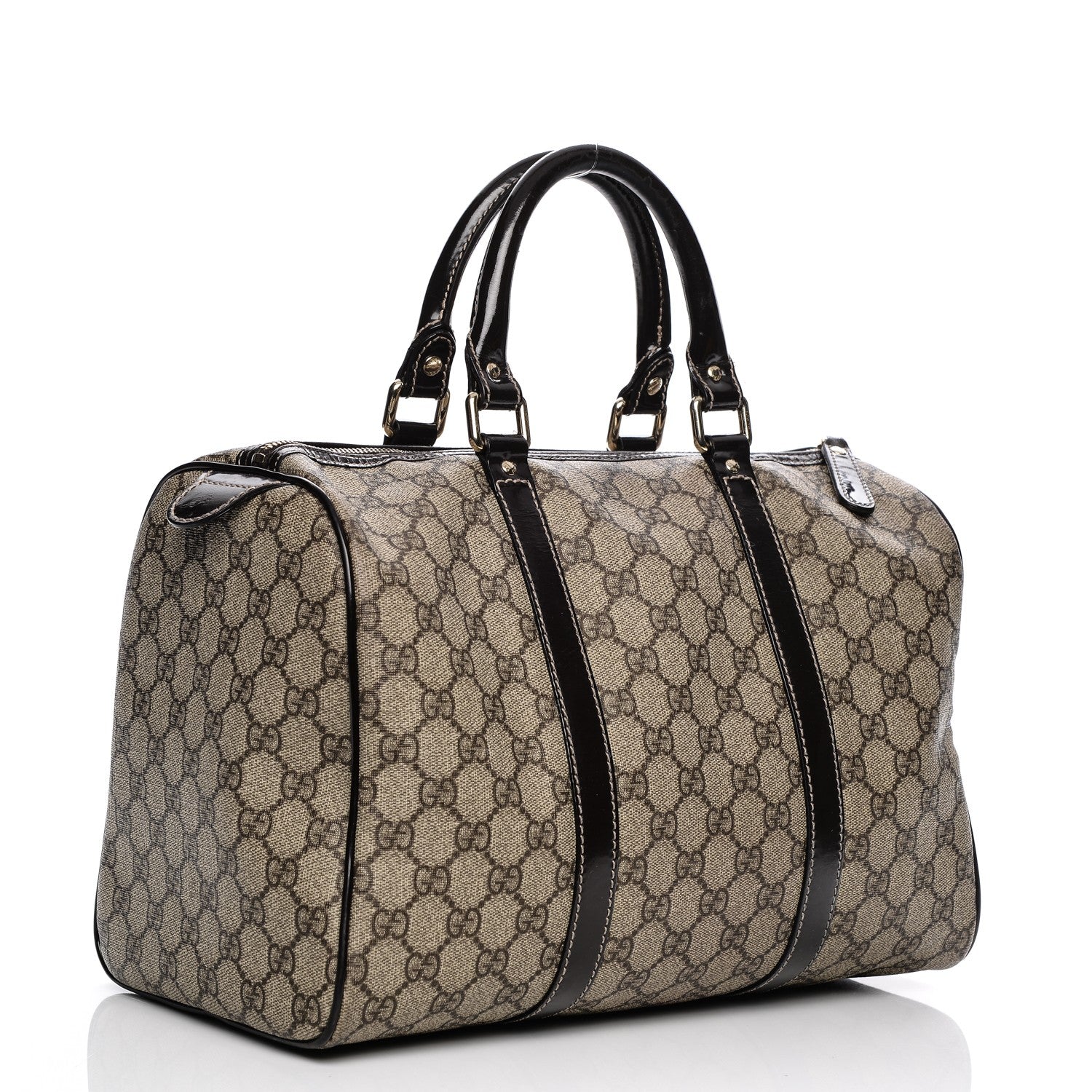 Gucci GG Plus Monogram Medium Joy Boston Dark Brown 3 of 10