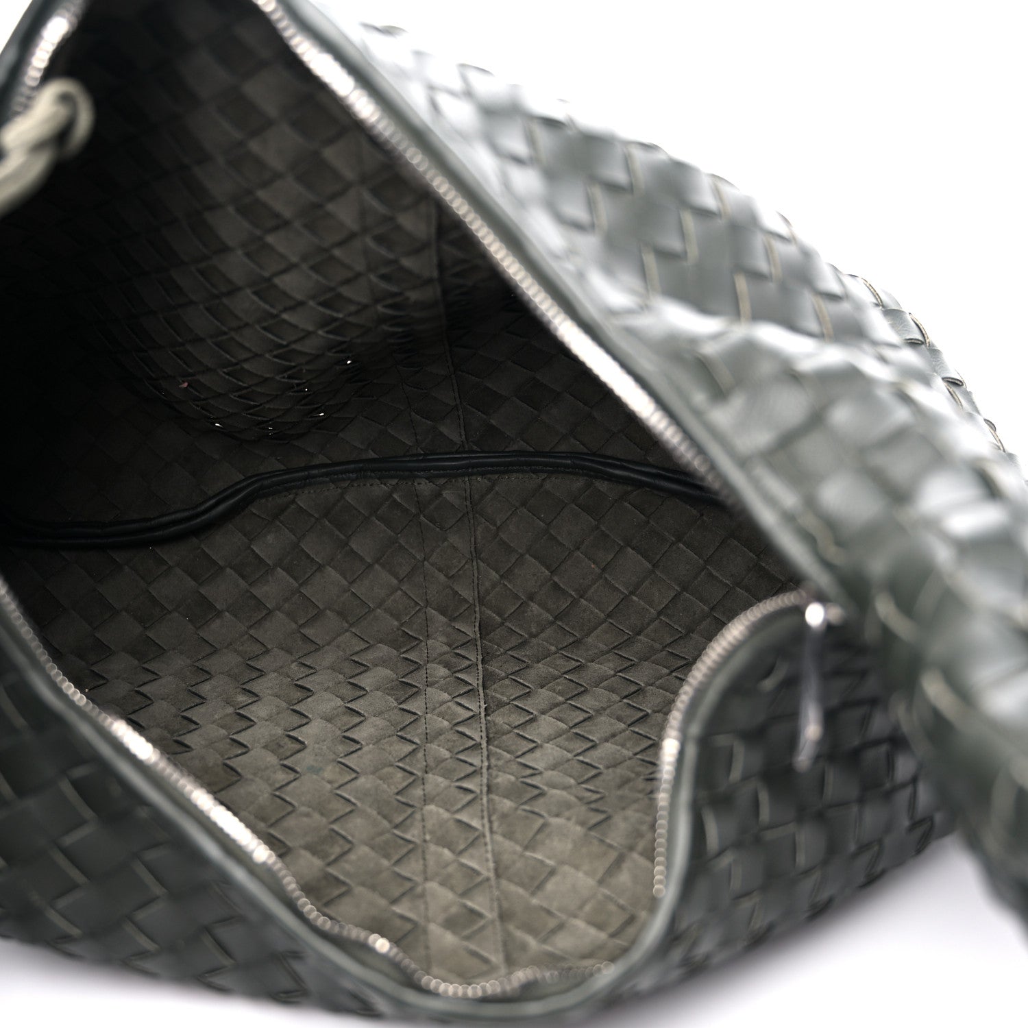 Bottega Veneta Nappa Intrecciato Maxi Jodie Kaki 6 of 10