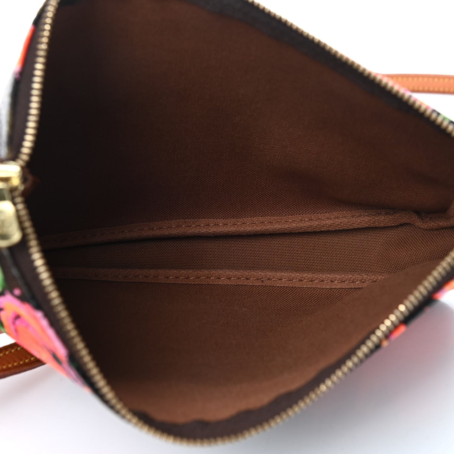 Louis Vuitton Monogram Roses Pochette Accessories Long Strap 5 of 13
