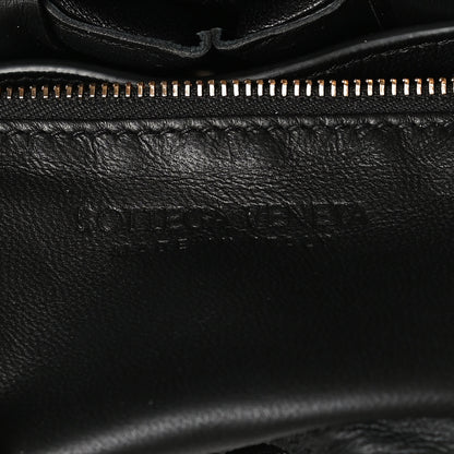 Bottega Veneta Lambskin Maxi Intreccio Padded Chain Cassette Crossbody Bag Black 8 of 12