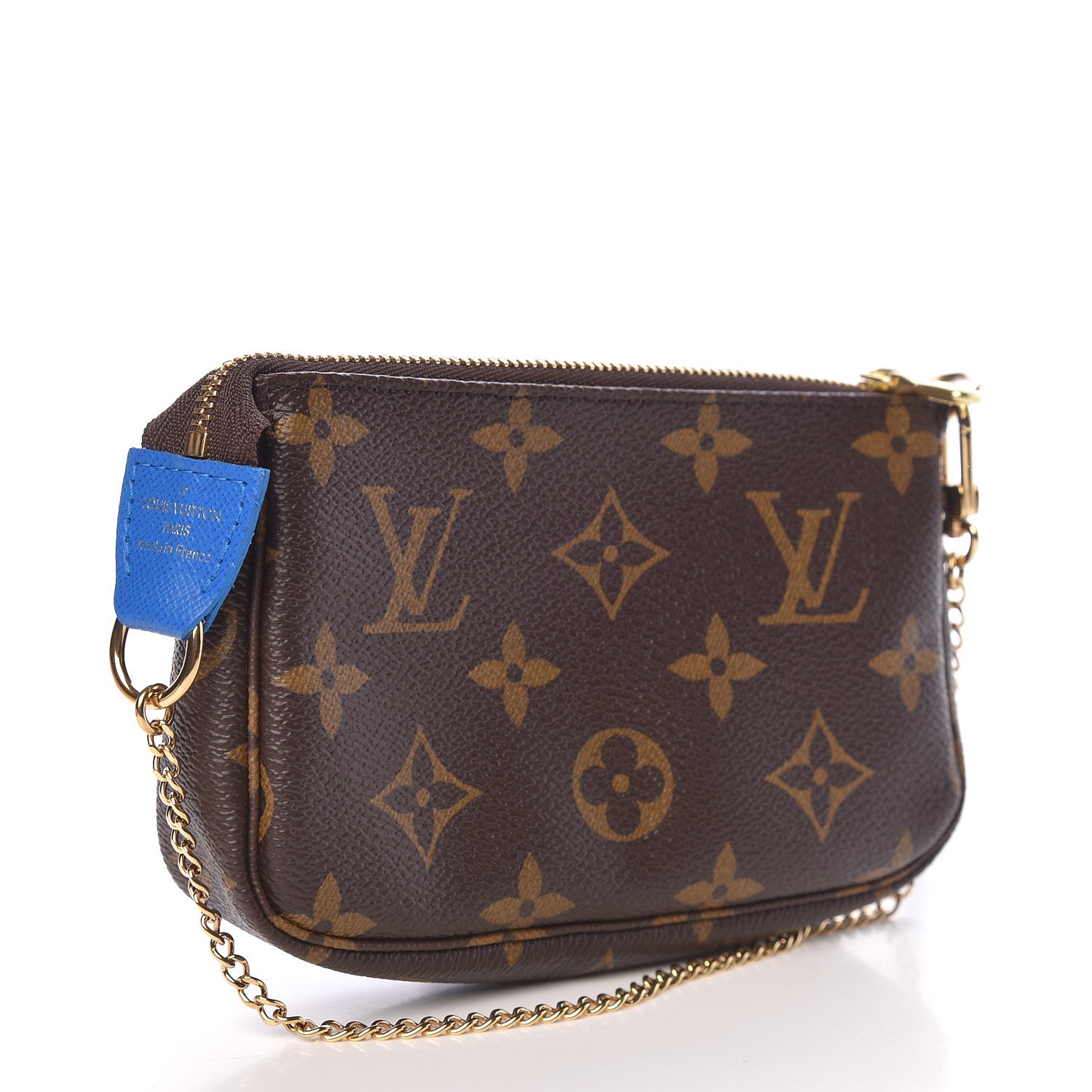 Louis Vuitton Monogram 2019 Christmas Animation Mini Venice Pochette Accessories Blue 3 of 8