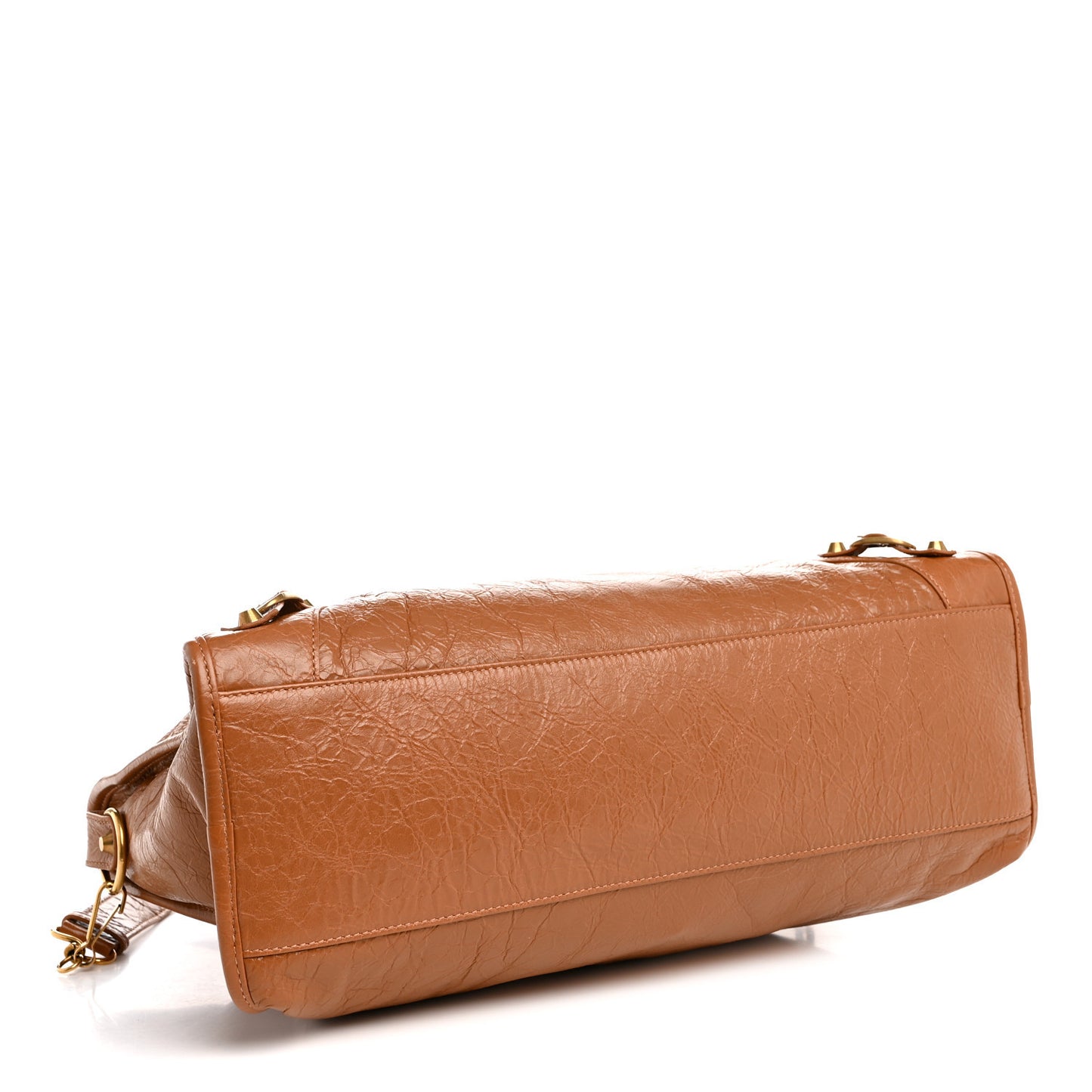 Agneau Arena Gold Hardware Medium Le City Camel