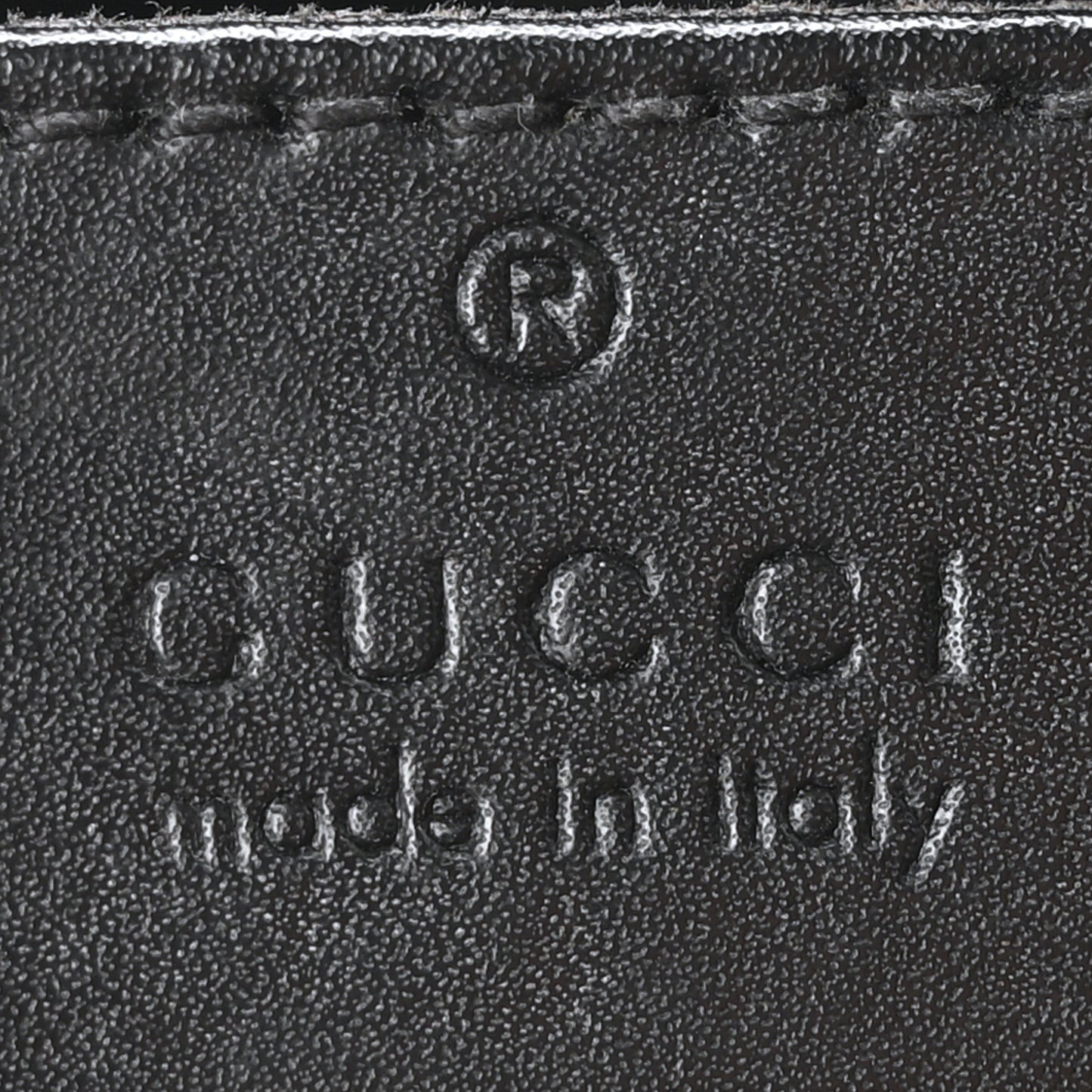 GG Supreme Monogram Web Small Flat Messenger Bag Black Grey