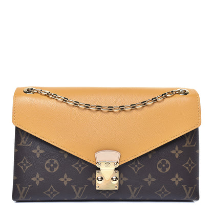 Louis Vuitton Monogram Pallas Chain Safran 1 of 11