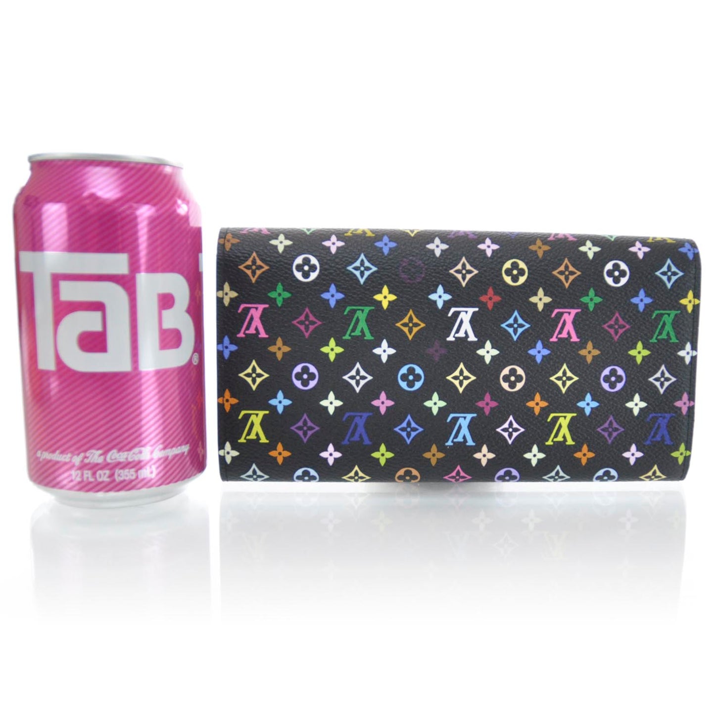 Monogram Multicolor Sarah Wallet Black