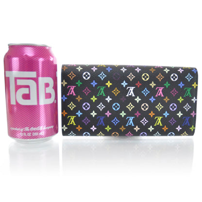 Louis Vuitton Monogram Multicolor Sarah Wallet Black 2 of 8