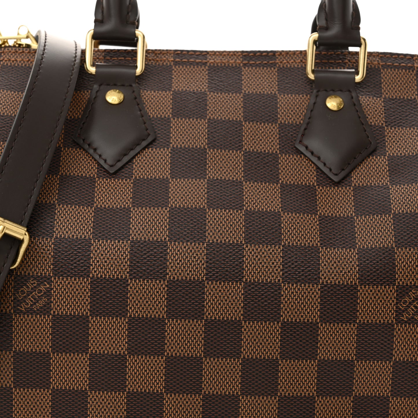 Damier Ebene Speedy Bandouliere 25