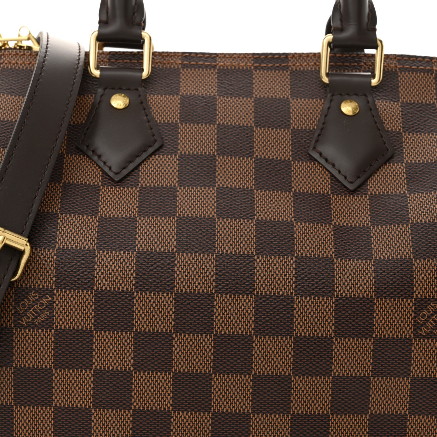 Louis Vuitton Damier Ebene Speedy Bandouliere 25 7 of 9