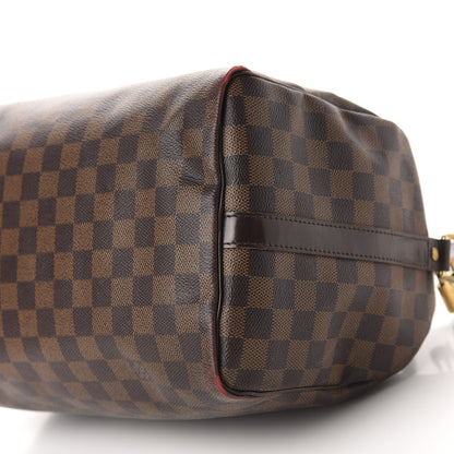 Louis Vuitton Damier Ebene Speedy Bandouliere 30 7 of 21