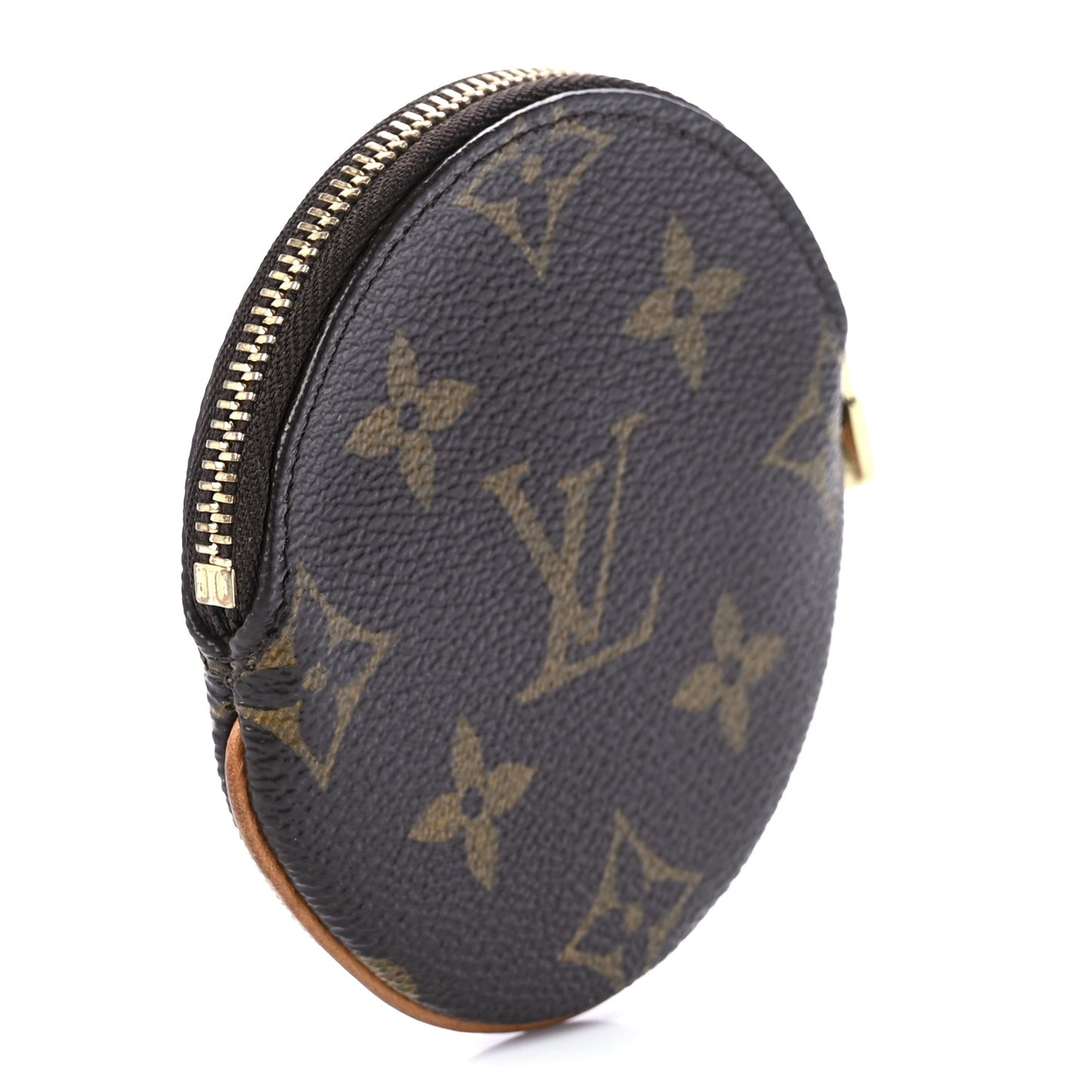 Monogram Round Coin Purse