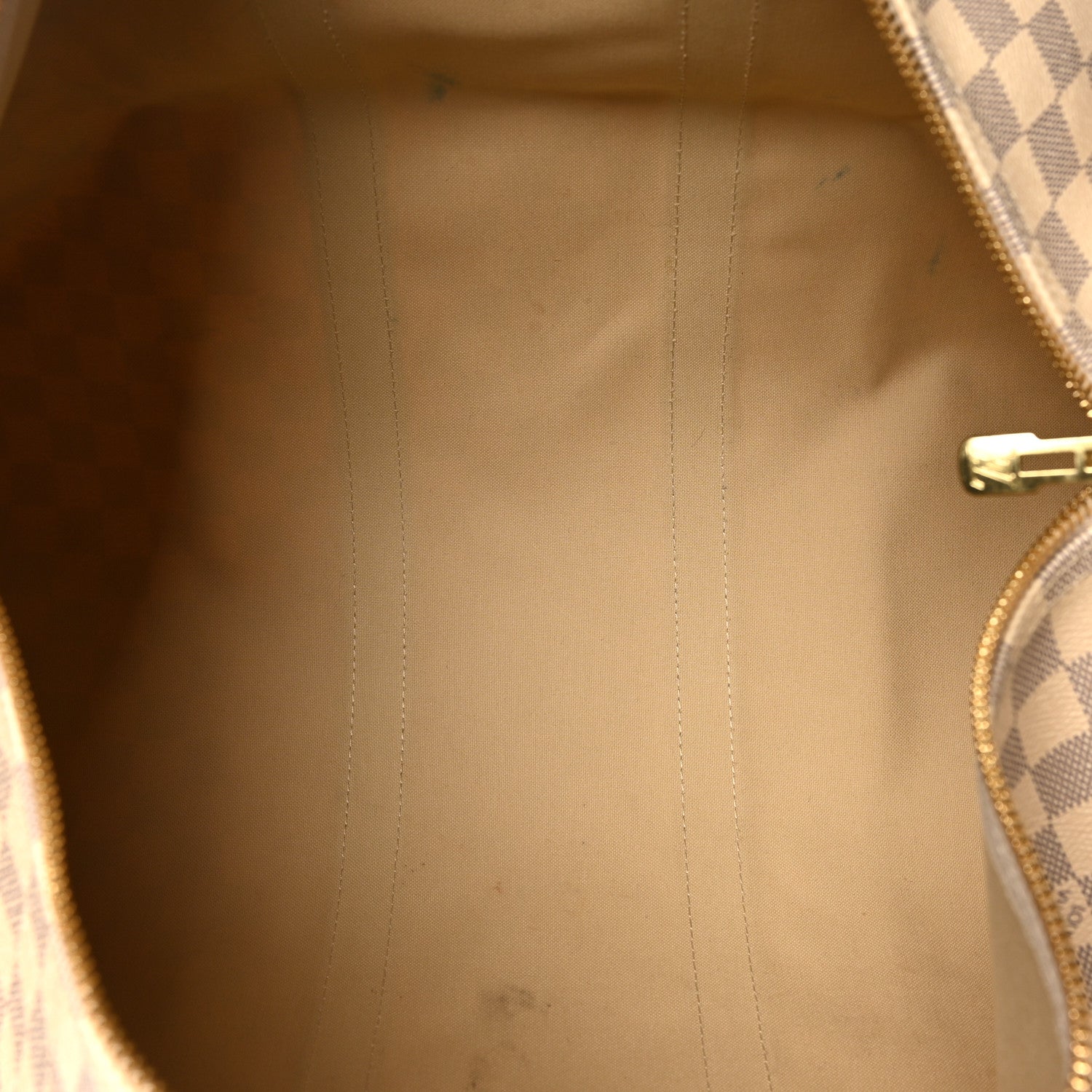 Louis Vuitton Damier Azur Keepall Bandouliere 45 4 of 10