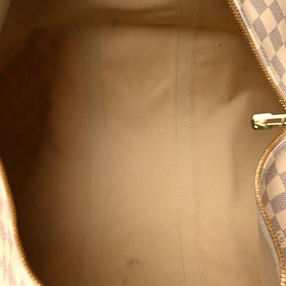 Louis Vuitton Damier Azur Keepall Bandouliere 45 4 of 10