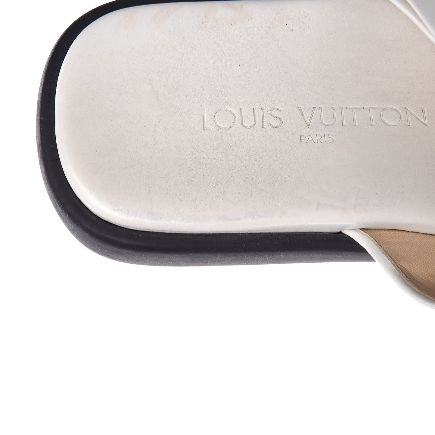 Calfskin Sandals 37 White