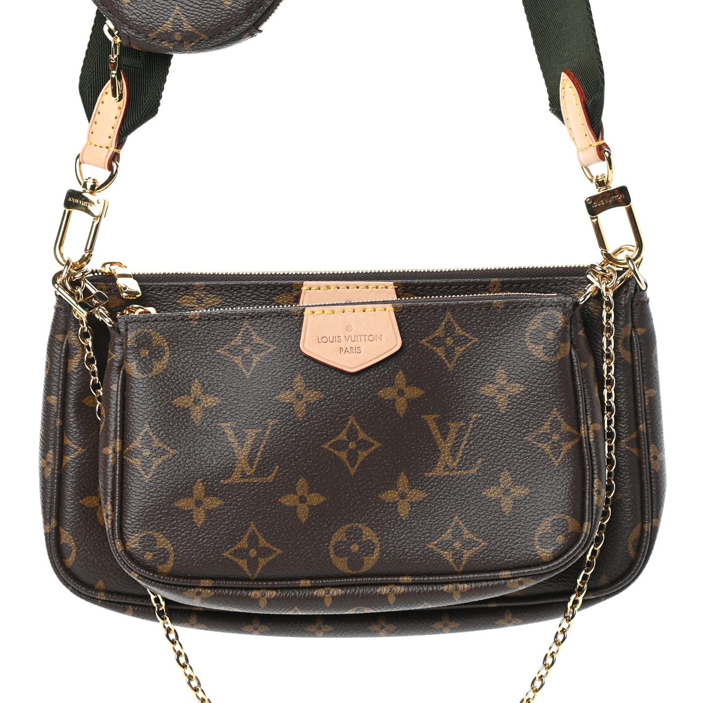Monogram Multi Pochette Accessories Kaki