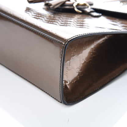 Gucci Shine Guccissima Large Emily Chain Shoulder Bag Acero 6 of 10