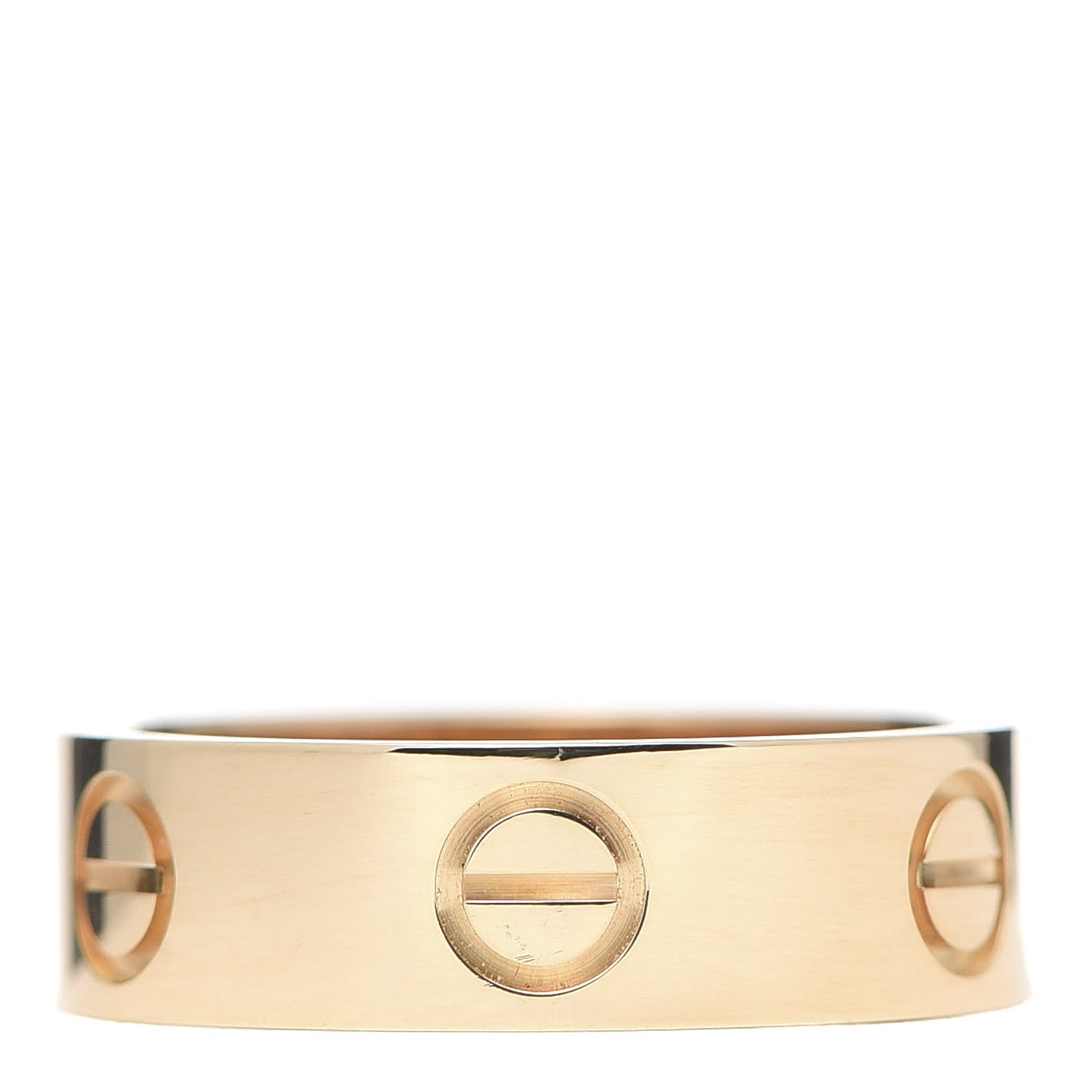 18K Yellow Gold 5.5mm LOVE Ring 51 5.75