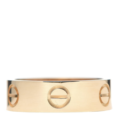 Cartier 18K Yellow Gold 5.5mm LOVE Ring 51 5.75 3 of 4
