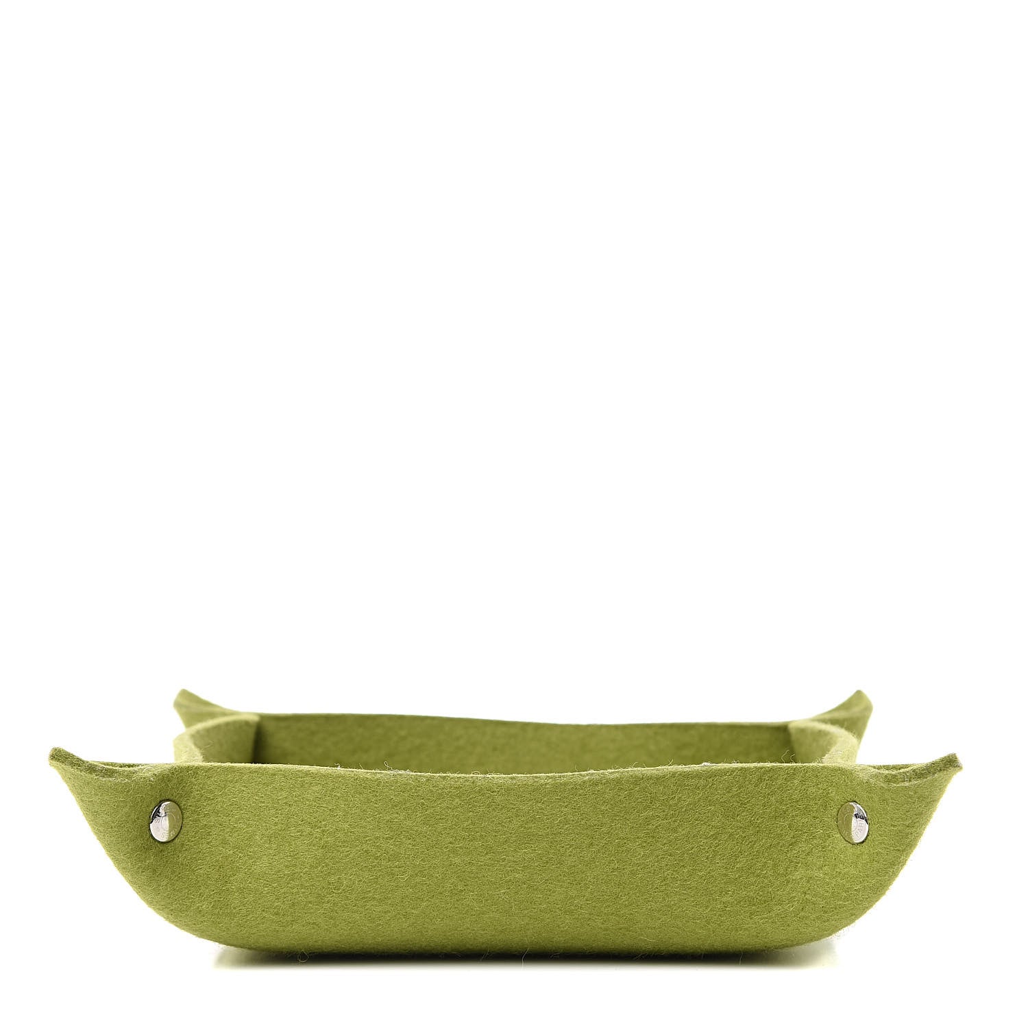 Hermes Felt Change Tray Vert Anis 1 of 4