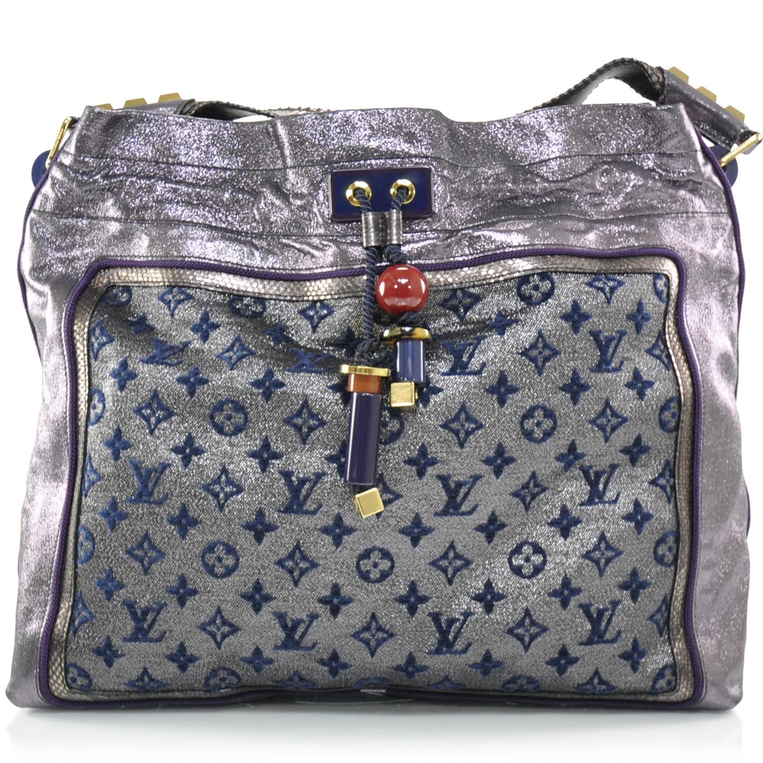 Louis Vuitton Monogram Lurex Bluebird 1 of 8